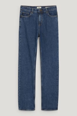 Straight jeans - wysoki stan - LYCRA®