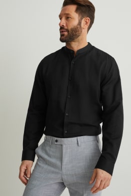 Koszula Oxford - slim fit - stójka