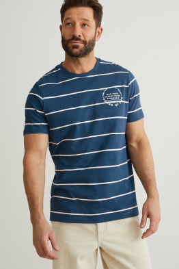 T-shirt - gestreept