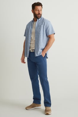Pantaloni chino con cintura - regular fit