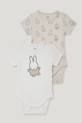 Pack de 2 - Miffy - bodies para bebé