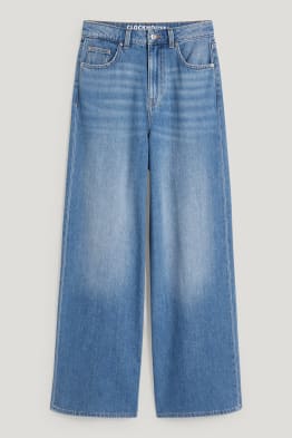 CLOCKHOUSE - wide leg jeans - high waist