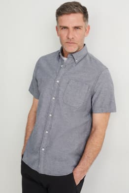 Chemise - regular fit - col button-down