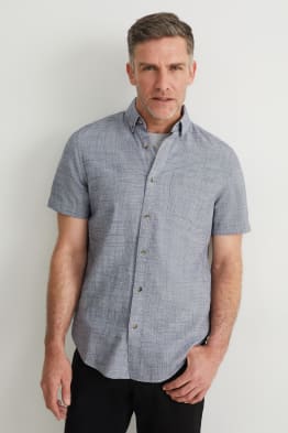 Chemise - regular fit - col button-down