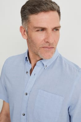 Overhemd - regular fit - button down
