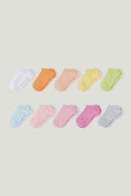 Set van 10 paar - sneakersokken