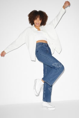 CLOCKHOUSE - Straight Jeans - High Waist