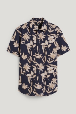 Shirt - regular fit - kent collar