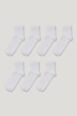 Lot de 7 paires - socquettes - LYCRA®