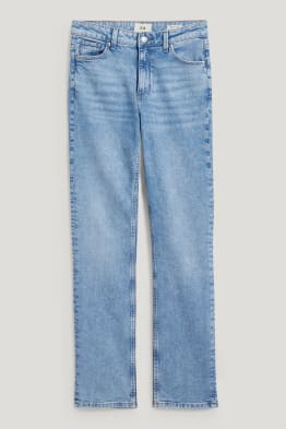 Straight jeans - high waist - LYCRA®