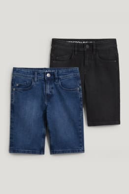 Confezione da 2 - shorts di jeans