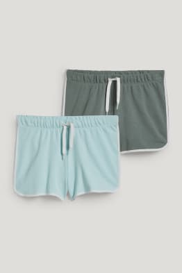 Uitgebreide maten - set van 2 - sweatshorts
