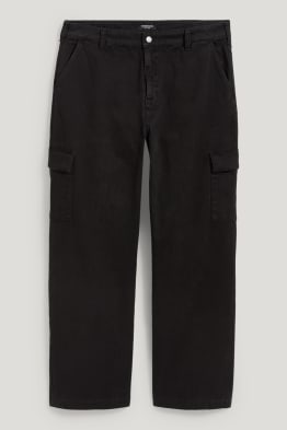 CLOCKHOUSE - pantaloni cargo - vita alta