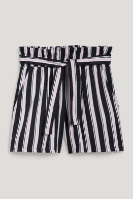 Pantalons curts - de ratlles