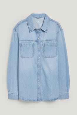 Jeans-Shacket