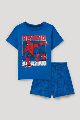 Spider-Man - short pyjamas - with in-conversion cotton