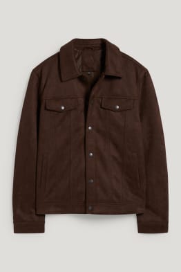 Chaqueta - imitación de ante