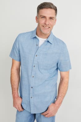 Chemise - regular fit - col kent