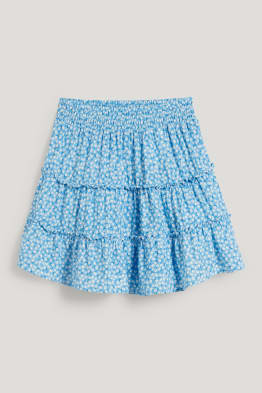 CLOCKHOUSE - minifalda - de flores