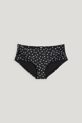 Bikini bottoms - low waist - LYCRA® XTRA LIFE™ - polka dot