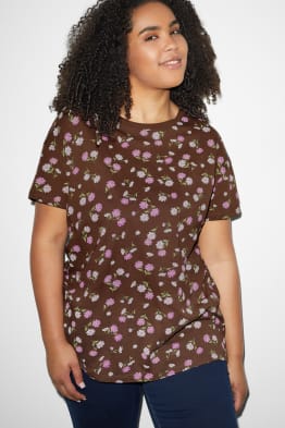 CLOCKHOUSE - T-shirt - gebloemd
