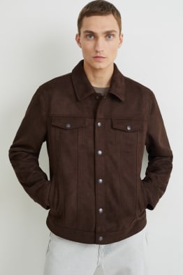 Chaqueta - imitación de ante