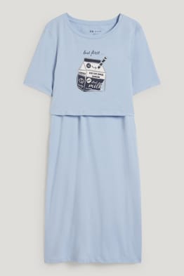 Chemise de nuit d'allaitement