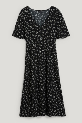 CLOCKHOUSE - šaty - s vlákny Livaeco™ - s květinovým vzorem