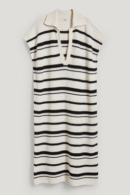 Knitted kaftan - striped