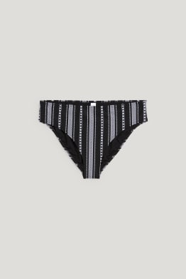 Bikinibroek - mid waist - LYCRA® XTRA LIFE™ - met patroon