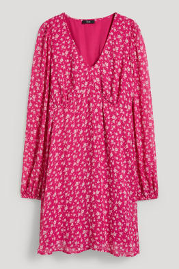 Chiffon dress - floral