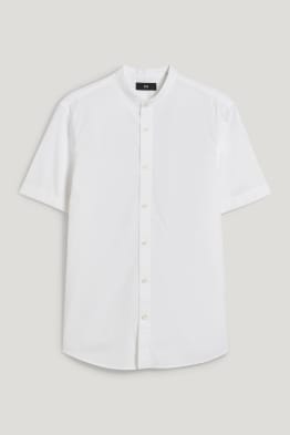 Hemd - Regular Fit - Stehkragen