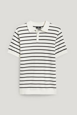 Tricou polo - cu dungi