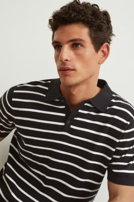 Poloshirt - gestreift