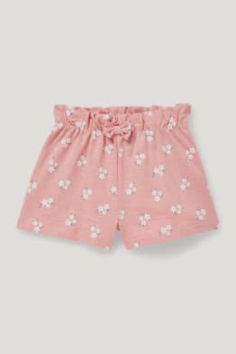 Short bébé - à fleurs