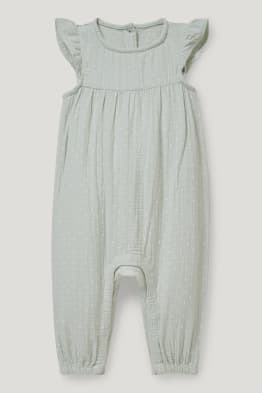 Babyjumpsuit - met stippen