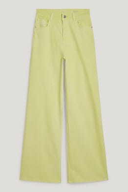 Loose fit jeans - vita alta - LYCRA®