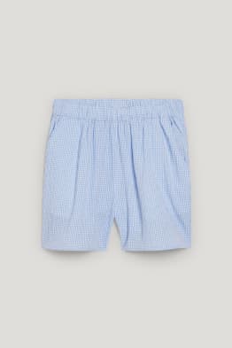 CLOCKHOUSE - shorts - high waist - geruit