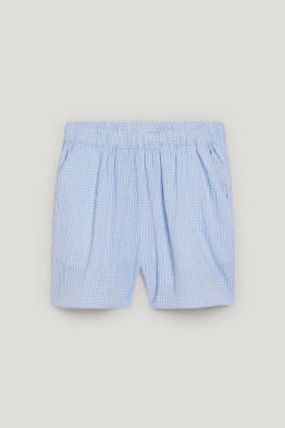 CLOCKHOUSE - shorts - vita alta - a quadri