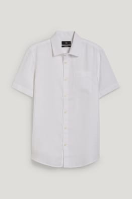 Chemise en lin - regular fit - col kent