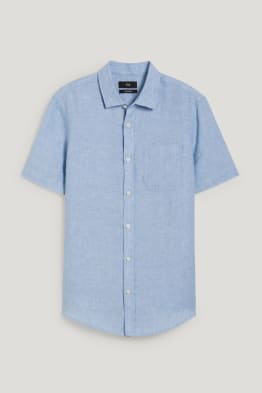 Lněná košile - regular fit - Kent