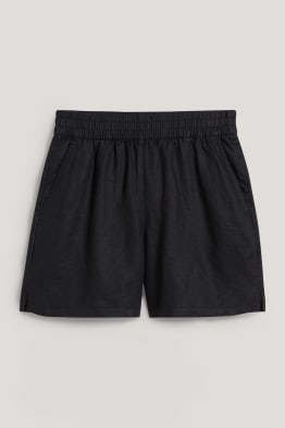 Shorts de lino