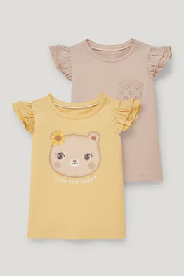 Multipack 2er - Baby-Kurzarmshirt