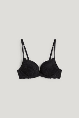 BH mit Bügel - PLUNGE - Push-up - LYCRA®