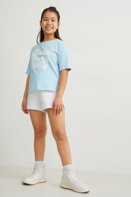 Shorts di felpa - con poliestere riciclato