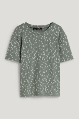 T-shirt - à fleurs