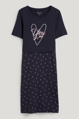 Chemise de nuit d'allaitement