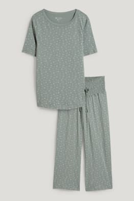 Pijama pentru alăptare - cu model