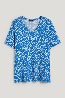 T-Shirt - LYCRA® - à fleurs