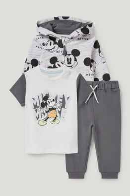 Mickey Mouse - compleu bebeluși - 3 piese